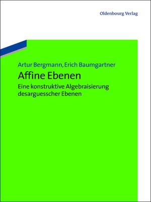 cover image of Affine Ebenen